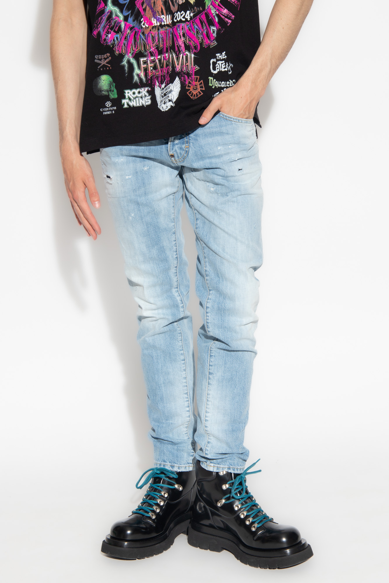 Mens dsquared2 best sale slim fit jeans